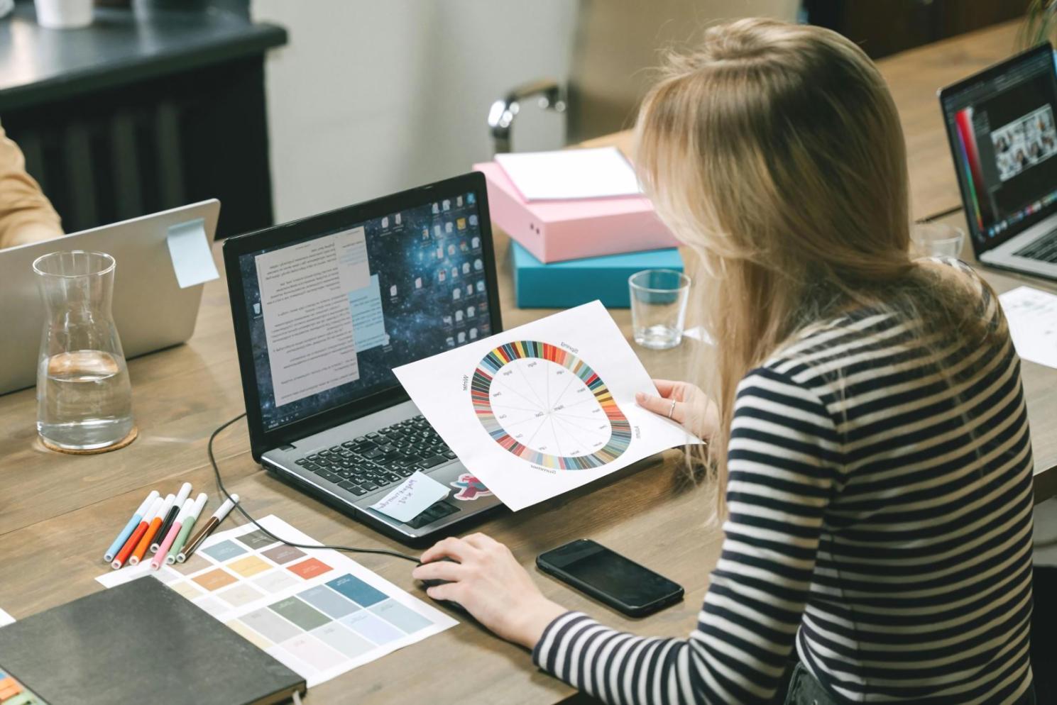 Professional workspace setup